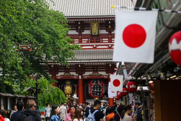 Drapeau japonais