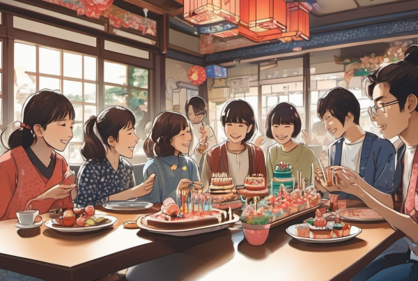 Chanter joyeux anniversaire au Japon